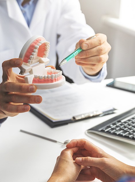 A smile makeover begins with a consultation at Vason Family Dentistry